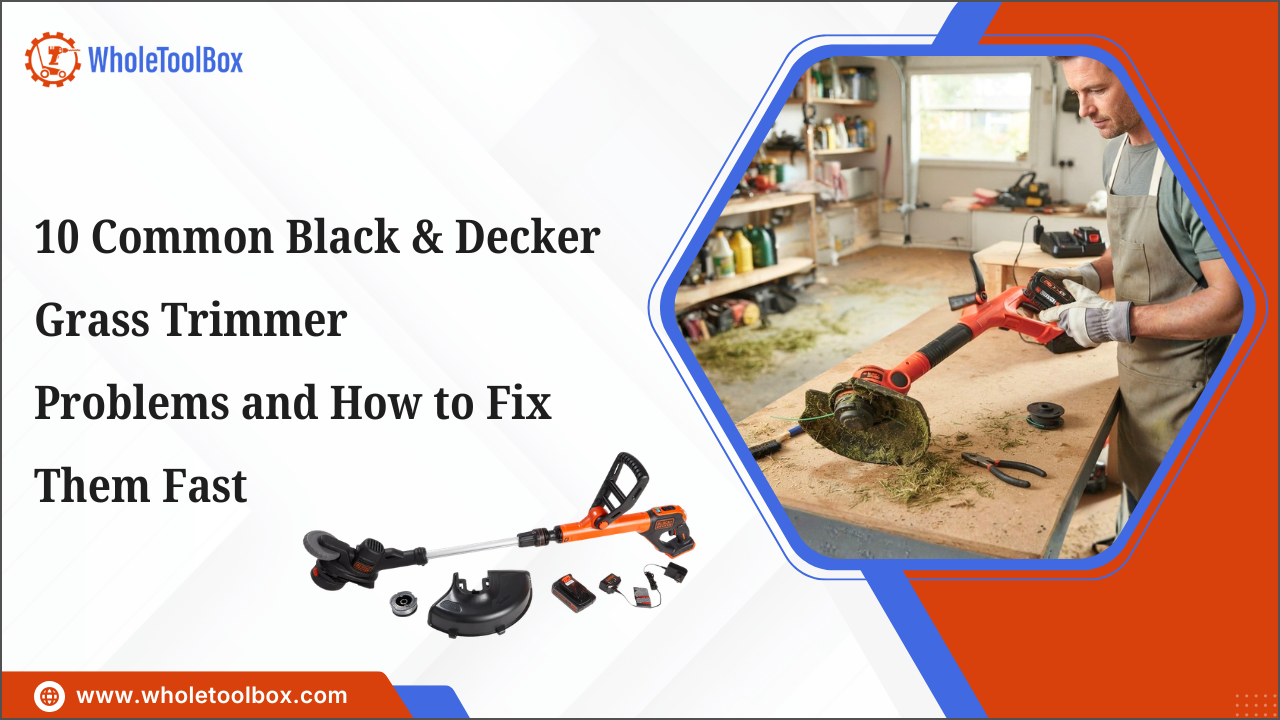 10 Common Black & Decker Grass Trimmer Problems and How to Fix Them Fast